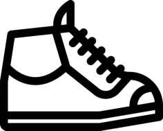 Basketball Shoe Craft Design Svg File, Free Vectors File